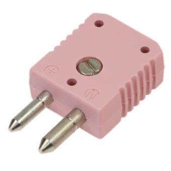 Standard thermocouple connector type N, light pink | -50...+120°C
