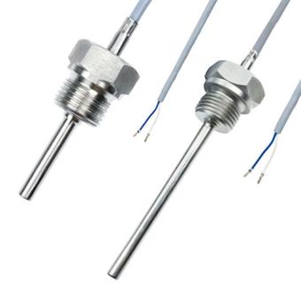 Pt100 screw-in sensor with thread G½" and PVC cable 