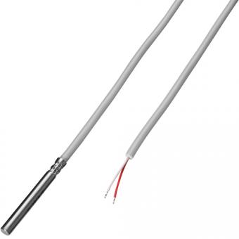 Cable probe Pt 100, 2-wire | Copper cable PVC/PVC, 2 x 0.25 mm²