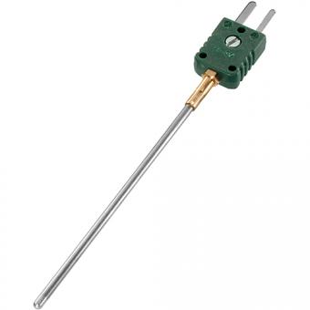 Mineral insulated thermocouple with miniature plug type K 3.0 mm | 500 mm