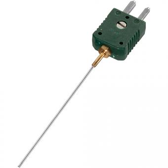 Mineral insulated thermocouple with standard plug , type K 1.0 mm | 250 mm