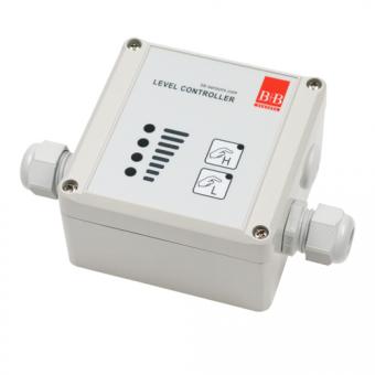Level controller 230 V/AC in housing with operating panel 