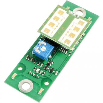 Radar motion detector module with signal evaluation 